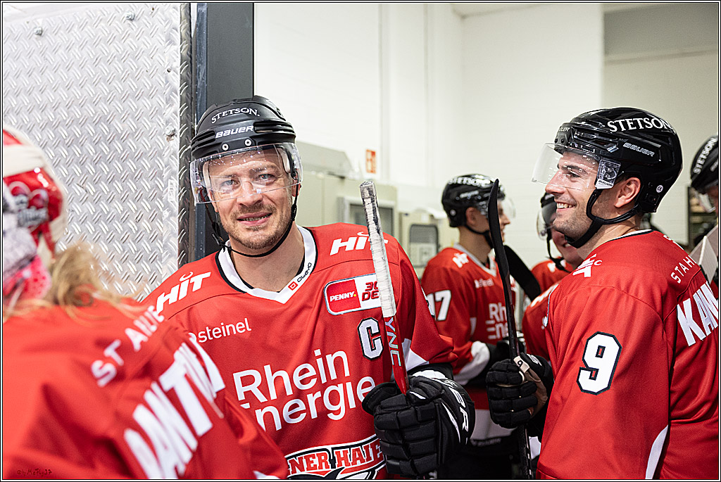 PENNY DEL Testspiel Koelner Haie - Rouen Dragons; Koeln, 18.08.2023