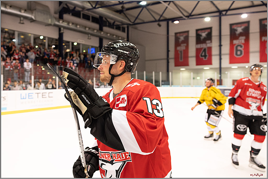 PENNY DEL Testspiel Koelner Haie - Rouen Dragons; Koeln, 18.08.2023