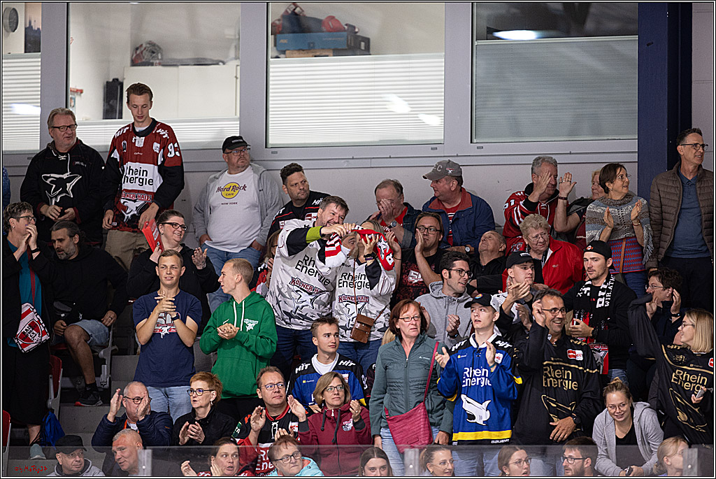 PENNY DEL Testspiel Koelner Haie - Rouen Dragons; Koeln, 18.08.2023