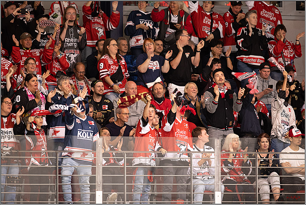 PENNY DEL Testspiel Koelner Haie - Rouen Dragons; Koeln, 18.08.2023