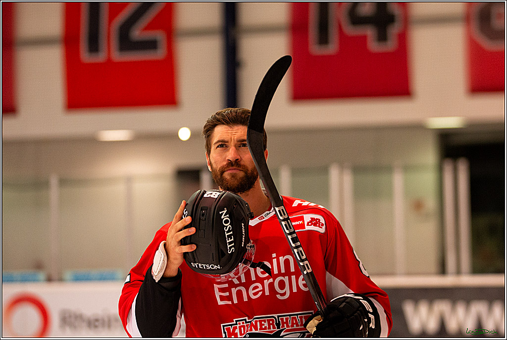 PENNY DEL; Testspiel Koelner Haie- Rouen Dragons; Koeln, 18.08.2023