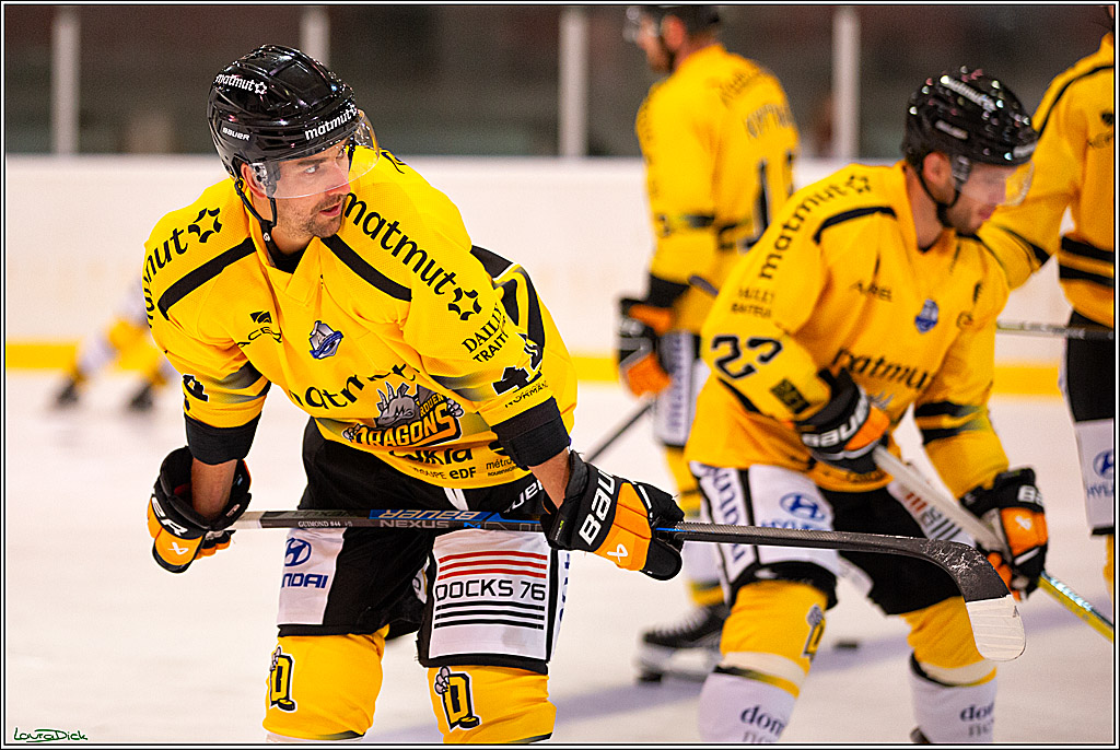 PENNY DEL; Testspiel Koelner Haie- Rouen Dragons; Koeln, 18.08.2023