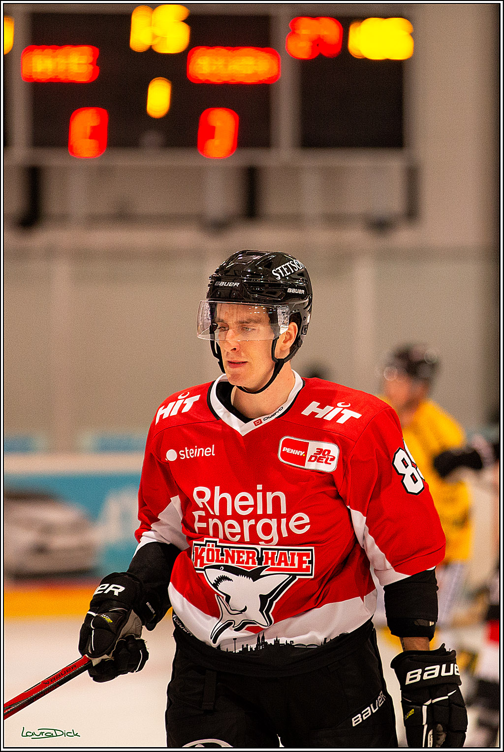 PENNY DEL; Testspiel Koelner Haie- Rouen Dragons; Koeln, 18.08.2023
