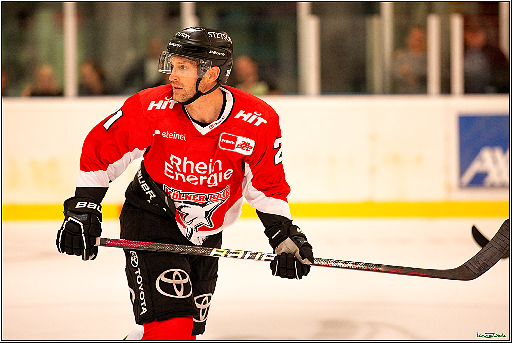 PENNY DEL; Testspiel Koelner Haie- Rouen Dragons; Koeln, 18.08.2023