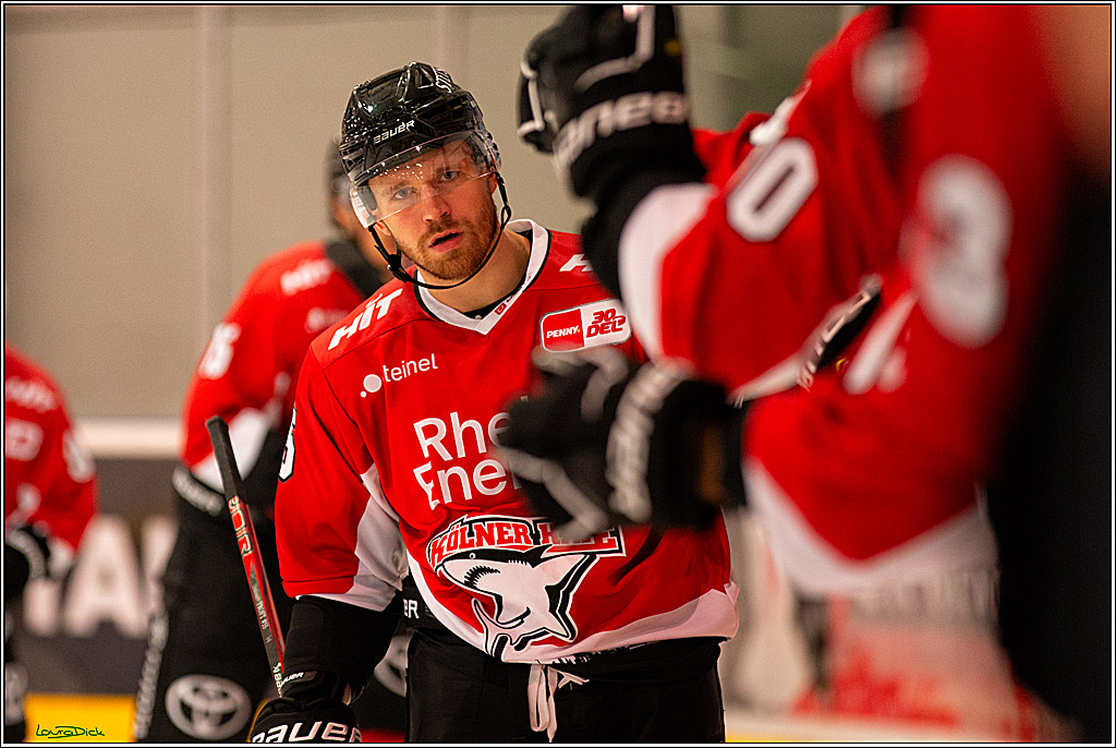 PENNY DEL; Testspiel Koelner Haie- Rouen Dragons; Koeln, 18.08.2023