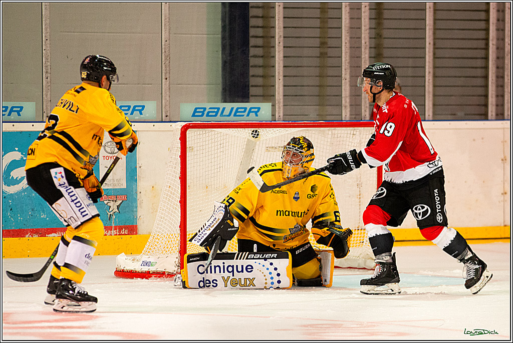 PENNY DEL; Testspiel Koelner Haie- Rouen Dragons; Koeln, 18.08.2023
