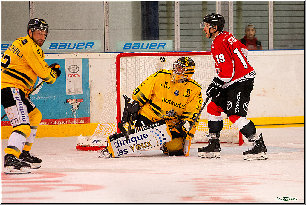 PENNY DEL; Testspiel Koelner Haie- Rouen Dragons; Koeln, 18.08.2023