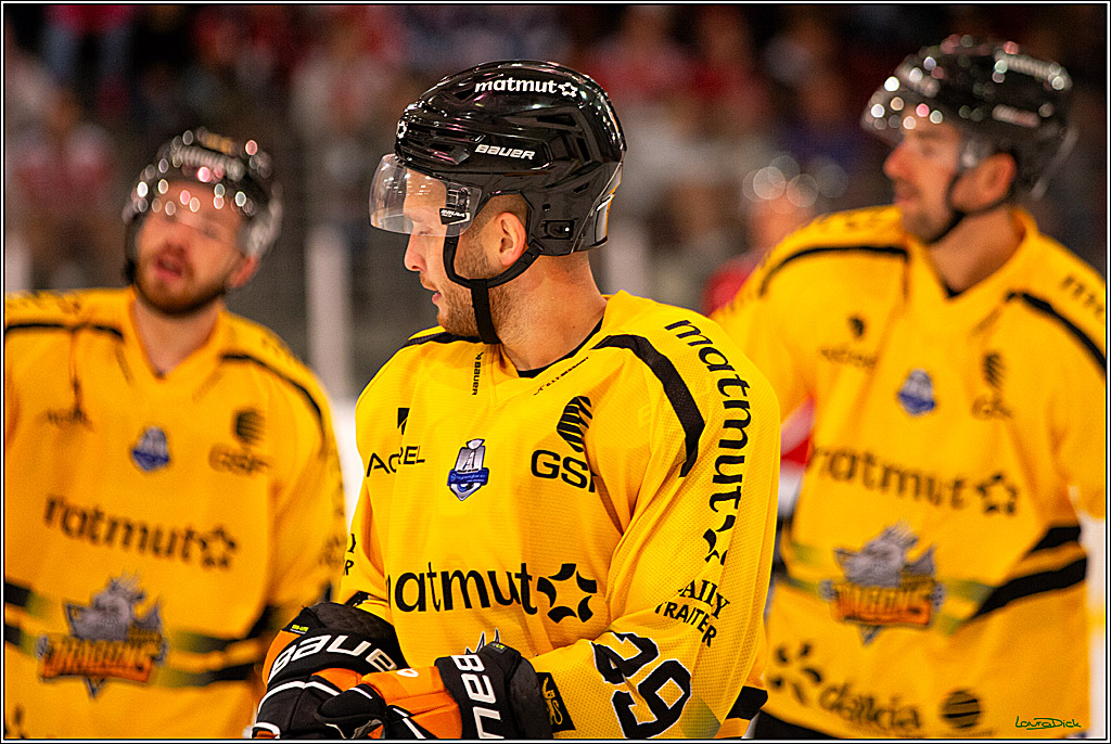 PENNY DEL; Testspiel Koelner Haie- Rouen Dragons; Koeln, 18.08.2023