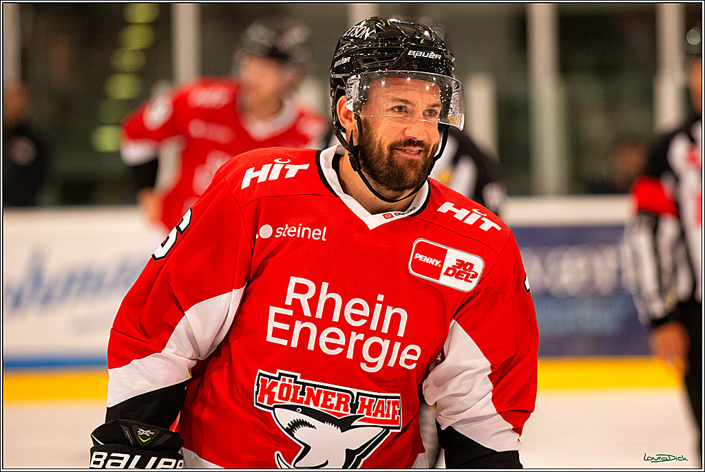 PENNY DEL; Testspiel Koelner Haie- Rouen Dragons; Koeln, 18.08.2023