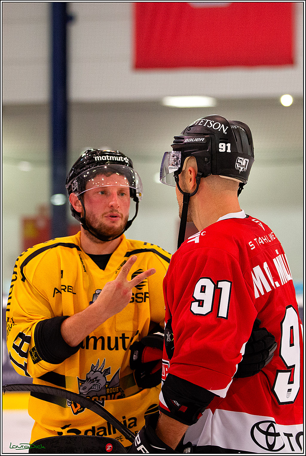 PENNY DEL; Testspiel Koelner Haie- Rouen Dragons; Koeln, 18.08.2023
