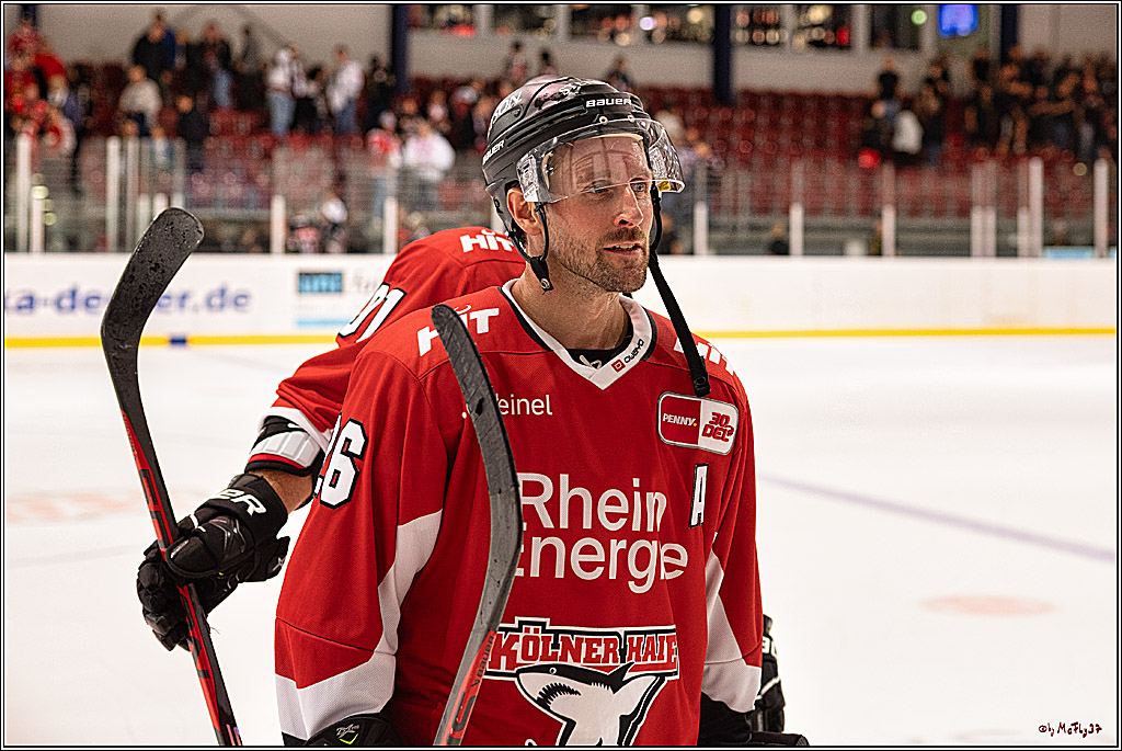 PENNY DEL 1. Testspiel Koelner Haie - SC Bern; Koeln, 25.08.2023