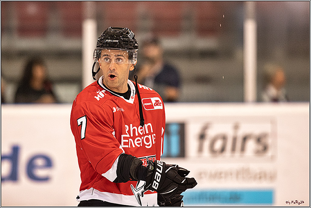 PENNY DEL 1. Testspiel Koelner Haie - SC Bern; Koeln, 25.08.2023