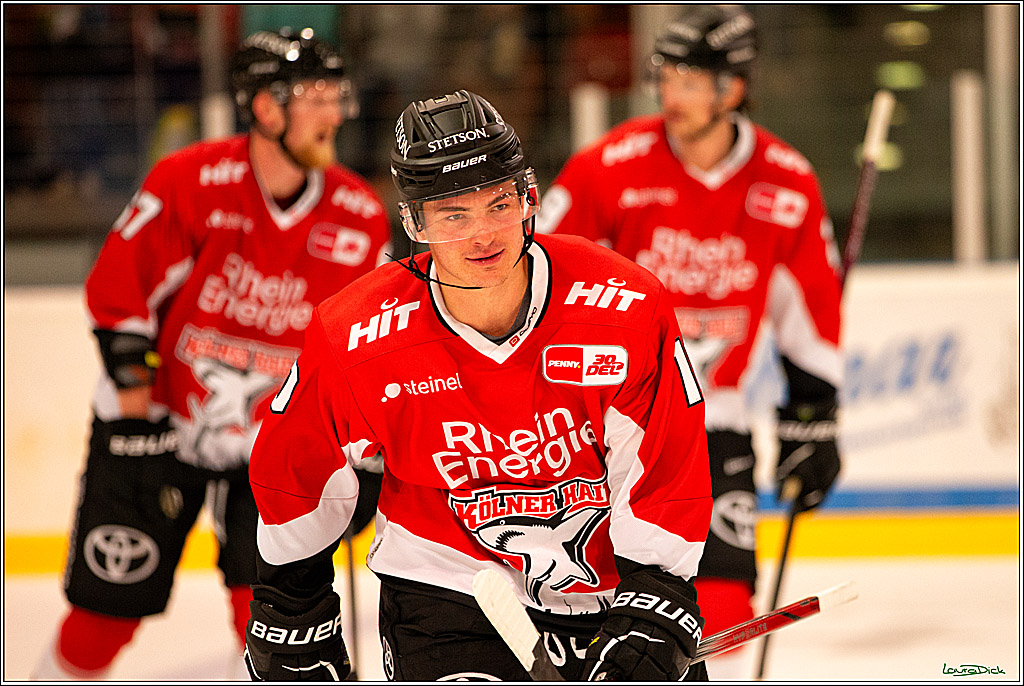 PENNY DEL; Testspiel Koelner Haie- SC Bern; Koeln, 25.08.2023