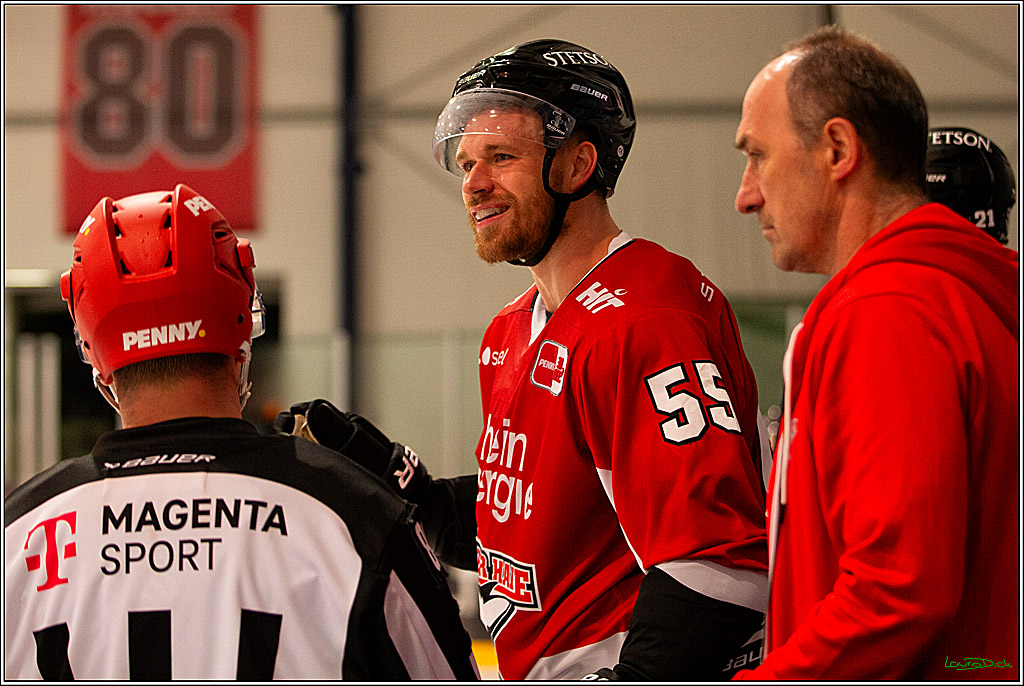 PENNY DEL; Testspiel Koelner Haie- SC Bern; Koeln, 25.08.2023