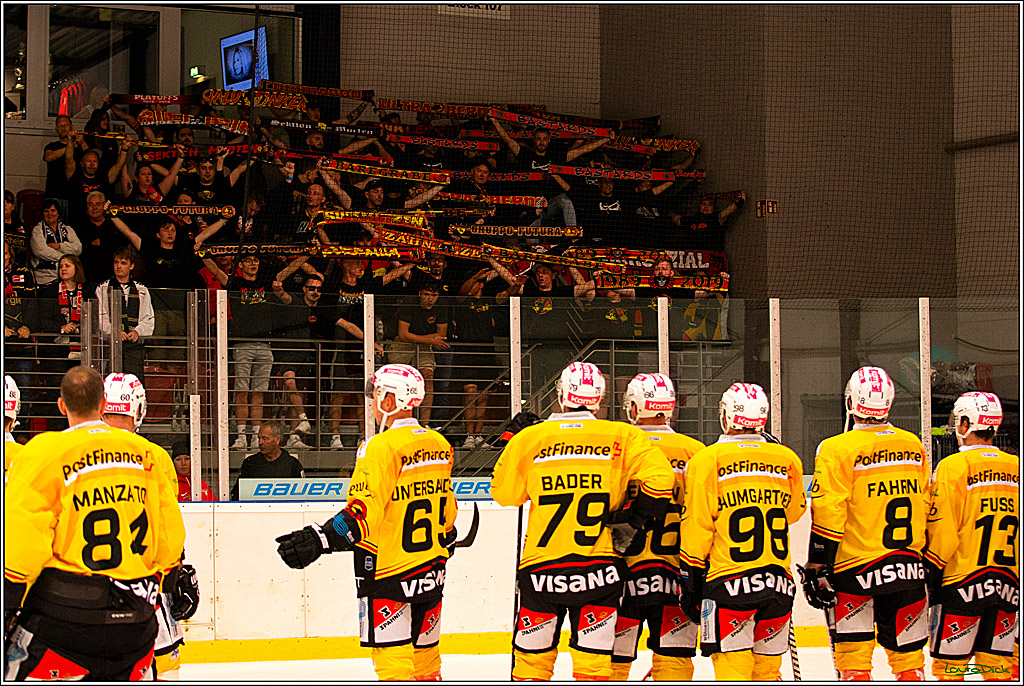 PENNY DEL; Testspiel Koelner Haie- SC Bern; Koeln, 25.08.2023