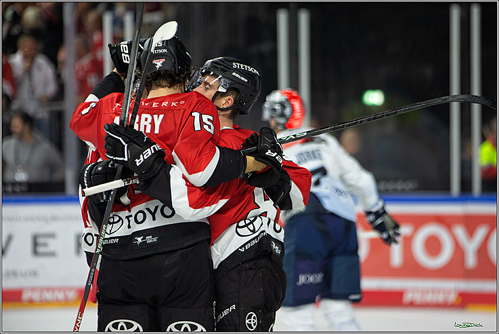 PENNY DEL; Koelner Haie- ERC Ingolstadt; Koeln, 17.09.2023