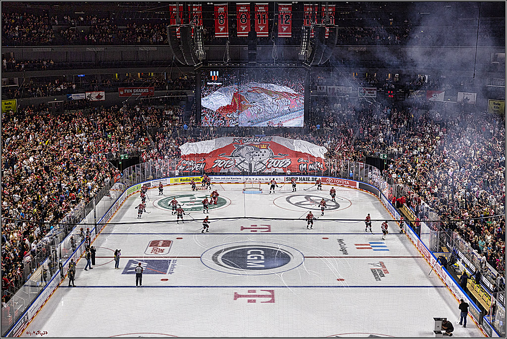 PENNY DEL 1. Koelner Haie - ERC Ingolstadt; Koeln, 17.09.2023