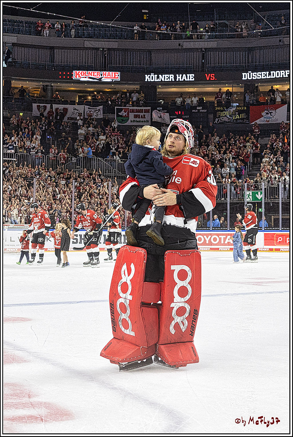 PENNY DEL 1. Koelner Haie - ERC Ingolstadt; Koeln, 17.09.2023