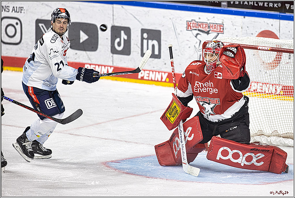 PENNY DEL 1. Koelner Haie - ERC Ingolstadt; Koeln, 17.09.2023