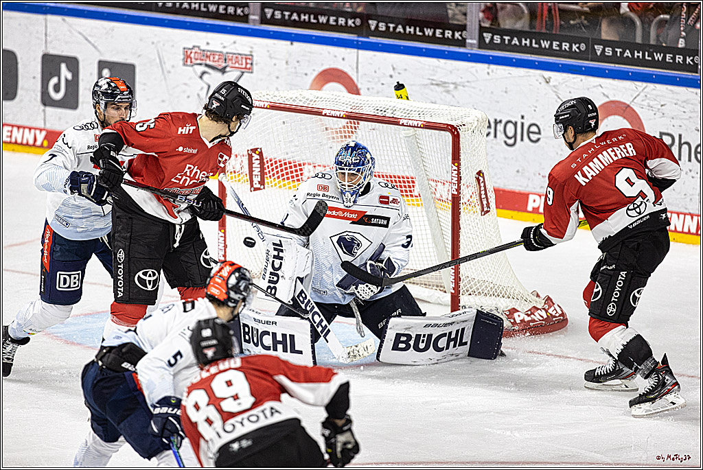 PENNY DEL 1. Koelner Haie - ERC Ingolstadt; Koeln, 17.09.2023
