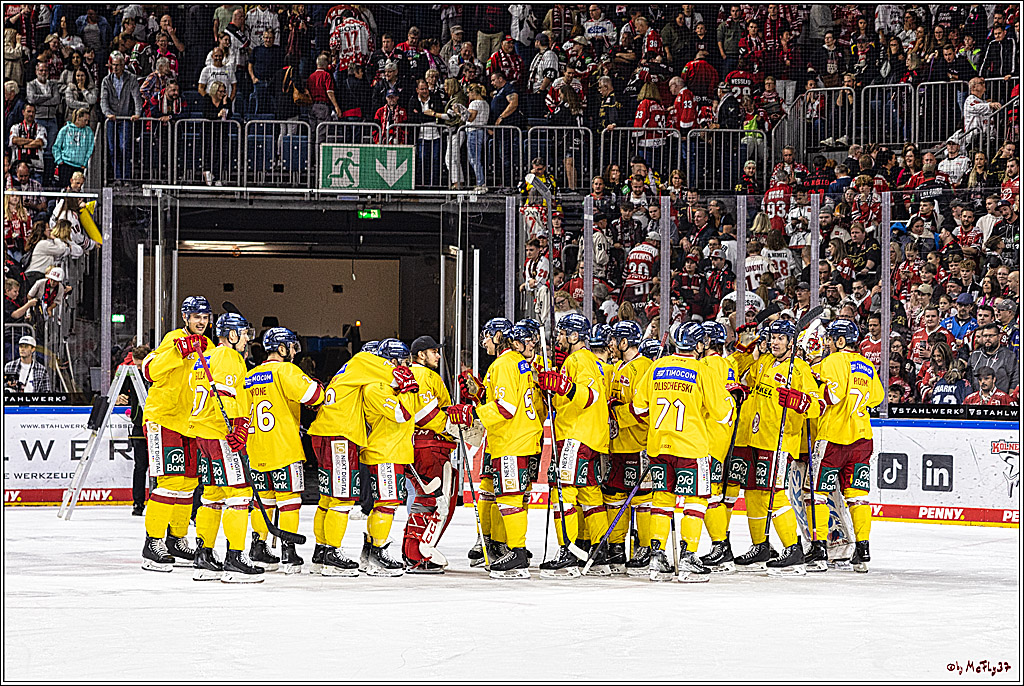 PENNY DEL 1 Koelner Haie - Duesseldorfer EG ; Koeln, 24.09.2023