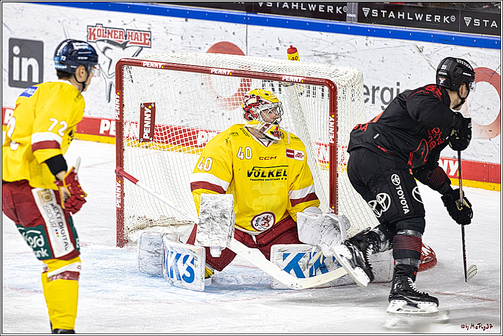 PENNY DEL 1 Koelner Haie - Duesseldorfer EG ; Koeln, 24.09.2023