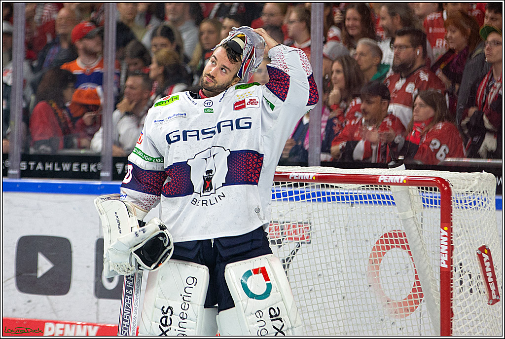 PENNY DEL; Koelner Haie- Eisbaeren Berlin; Koeln, 06.10.2023
