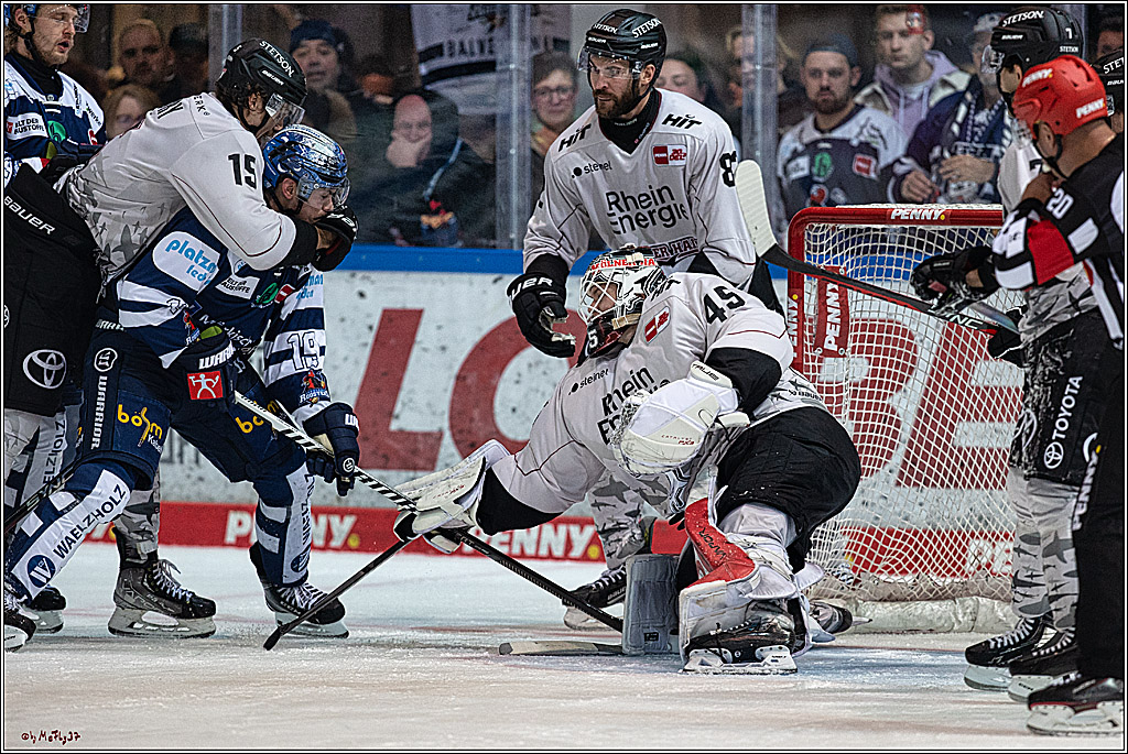 PENNY DEL Iserlohn Roosters - 1. Koelner Haie; Iserlohn, 01.12.2023