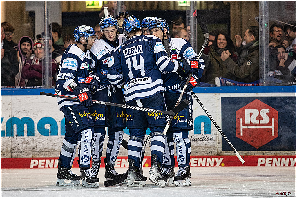 PENNY DEL Iserlohn Roosters - 1. Koelner Haie; Iserlohn, 01.12.2023