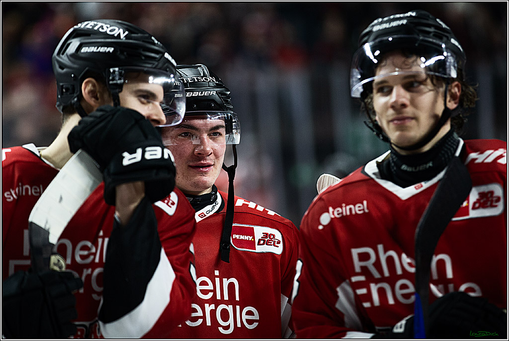 PENNY DEL; Koelner Haie- Duesseldorfer EG; Koeln, 28.12.2023