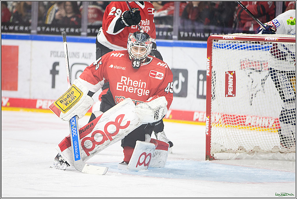 PENNY DEL; Koelner Haie-Eisbaeren Berlin; Koeln, 21.02.2024