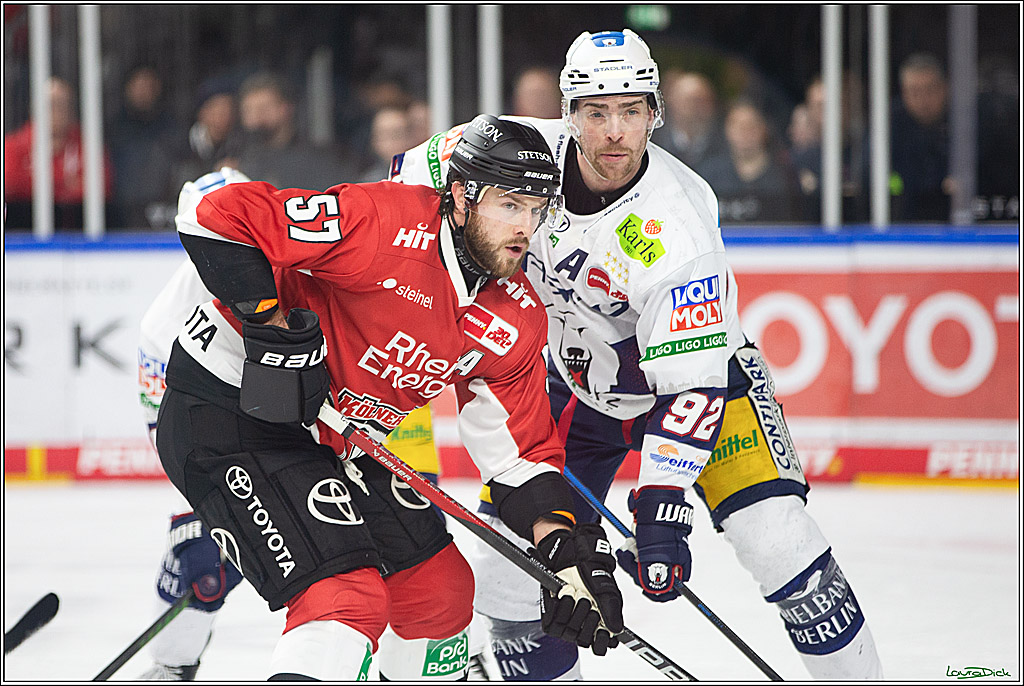 PENNY DEL; Koelner Haie-Eisbaeren Berlin; Koeln, 21.02.2024