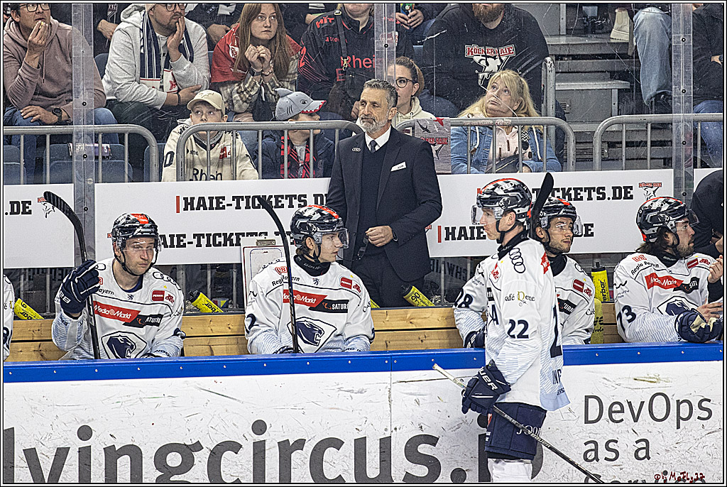 PENNY DEL 1. Playoff-Runde: Kölner Haie - ERC Ingolstadt; Köln, 13.03.2024