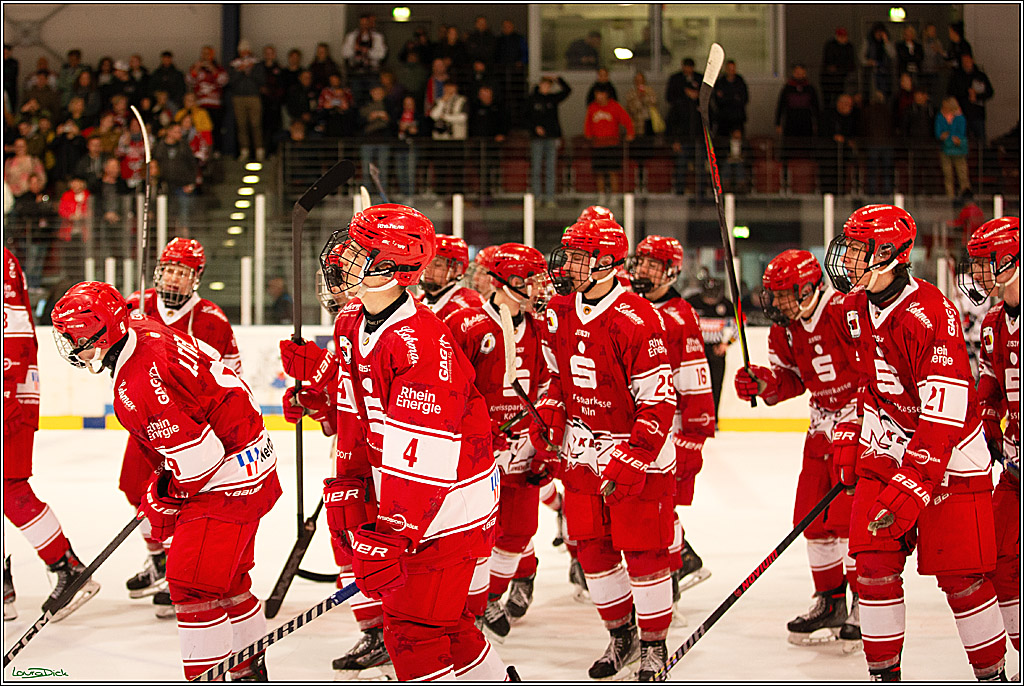 2. Finale Spiel U17 Koelner Junghaie- Jungadler Mannheim; Koeln, 14.04.2024