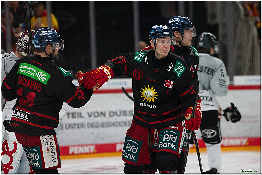 PENNY DEL; Duesseldorfer EG-Koelner Haie; Duesseldorf, 18.10.2024