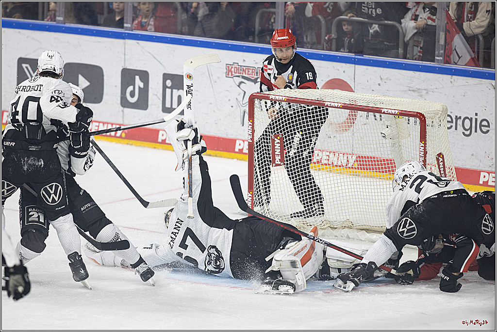 PENNY DEL 1; Kölner Haie - Grizzlys Wolfsburg; Köln, 27.10.2024