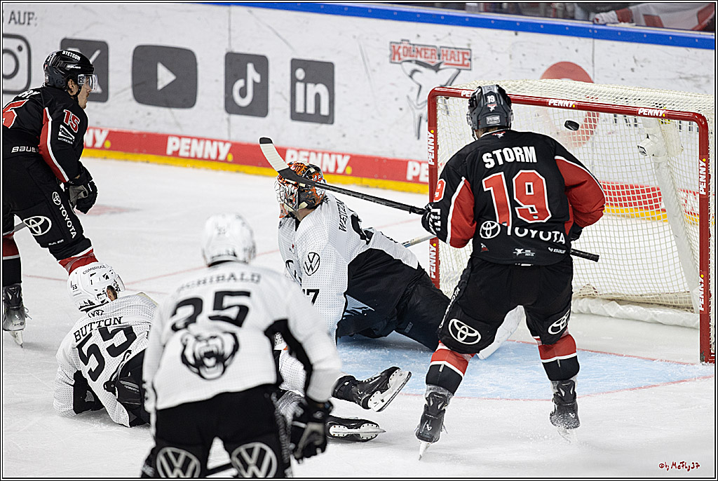 PENNY DEL 1; Kölner Haie - Grizzlys Wolfsburg; Köln, 27.10.2024