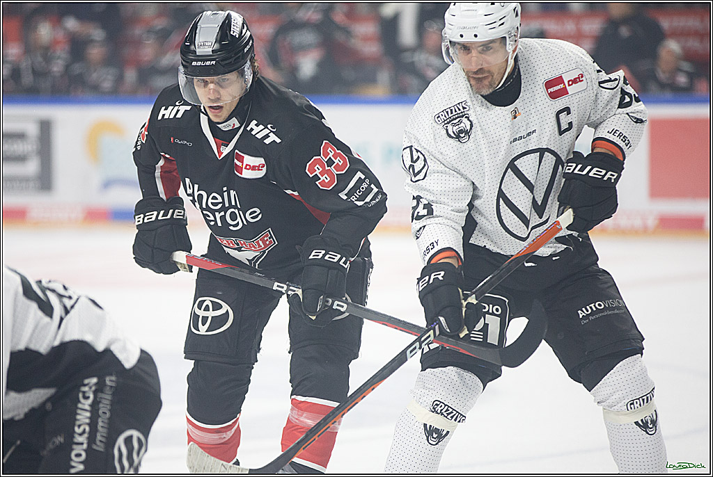 PENNY DEL; Koelner Haie-Grizzlys Wolfsburg; Koeln, 27.10.2024