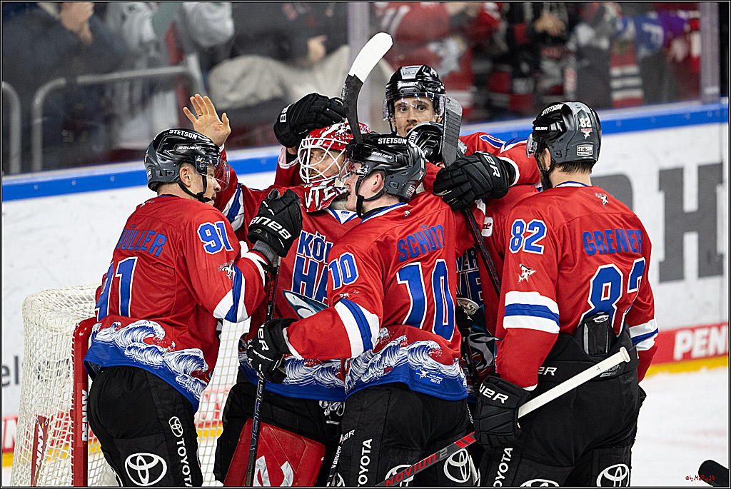 PENNY DEL 1; Kölner Haie - Löwen Frankfurt; Köln, 15.12.2024