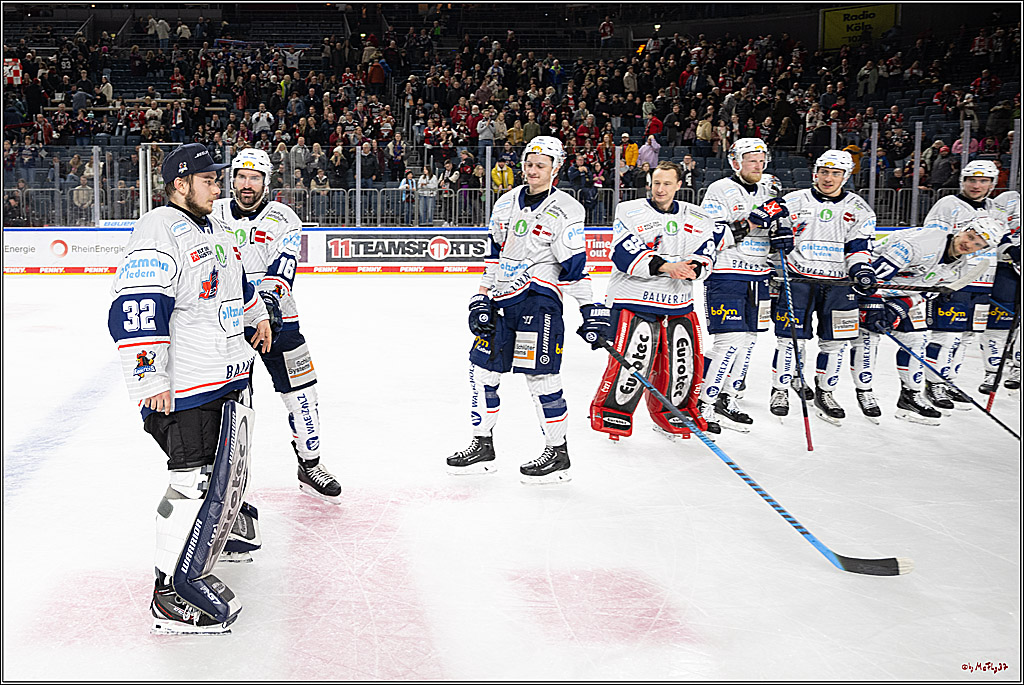 PENNY DEL 1; Kölner Haie - Iserlohn Roosters; Köln, 19.01.2025