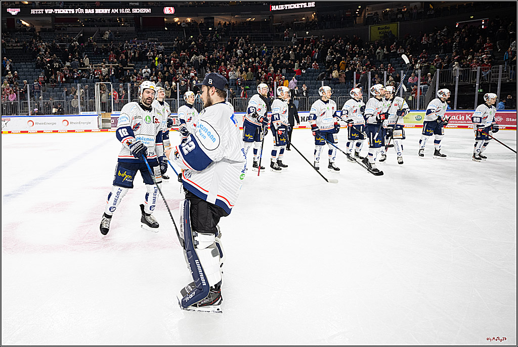 PENNY DEL 1; Kölner Haie - Iserlohn Roosters; Köln, 19.01.2025