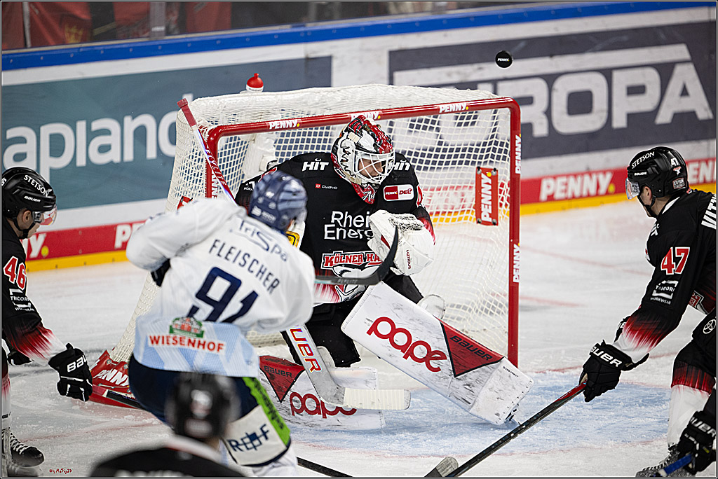 PENNY DEL 1; Kölner Haie - Straubing Tigers; Köln, 19.10.2025