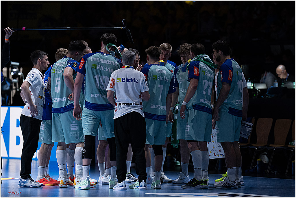 DHB-Pokal Lidl-F4 - MT Melsungen - HBW Balingen-Weilstetten; Köln, 12.04.2025