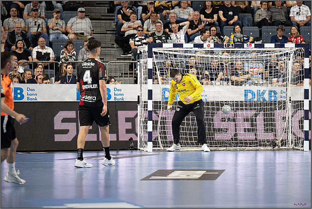 DHB-Pokal Lidl-F4 - MT Melsungen - HBW Balingen-Weilstetten; Köln, 12.04.2025