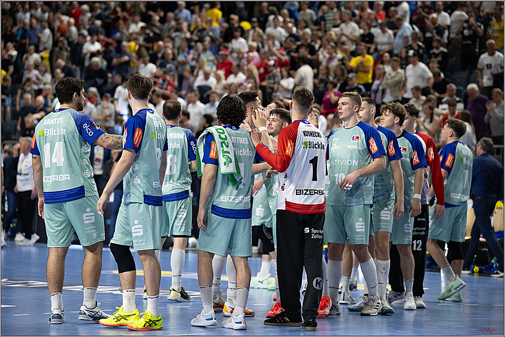 DHB-Pokal Lidl-F4 - MT Melsungen - HBW Balingen-Weilstetten; Köln, 12.04.2025