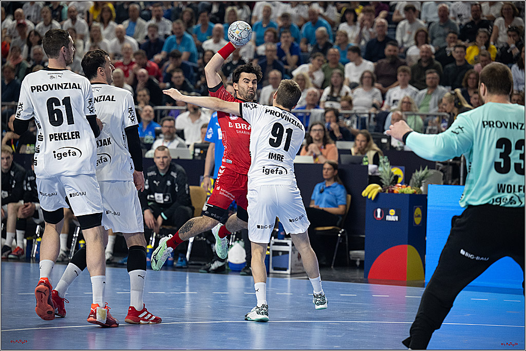 DHB-Pokal Lidl-F4  Finale - THW Kiel - MT Melsungen; Köln, 13.04.2025