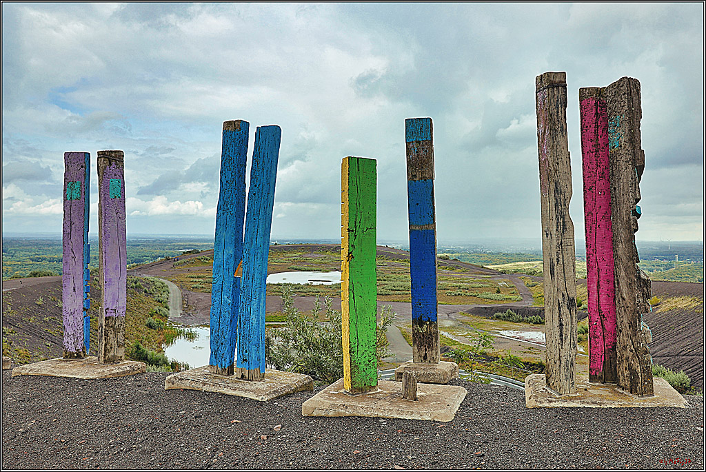 Halde Haniel in Bottrop; Bottrop, 23.09.2023