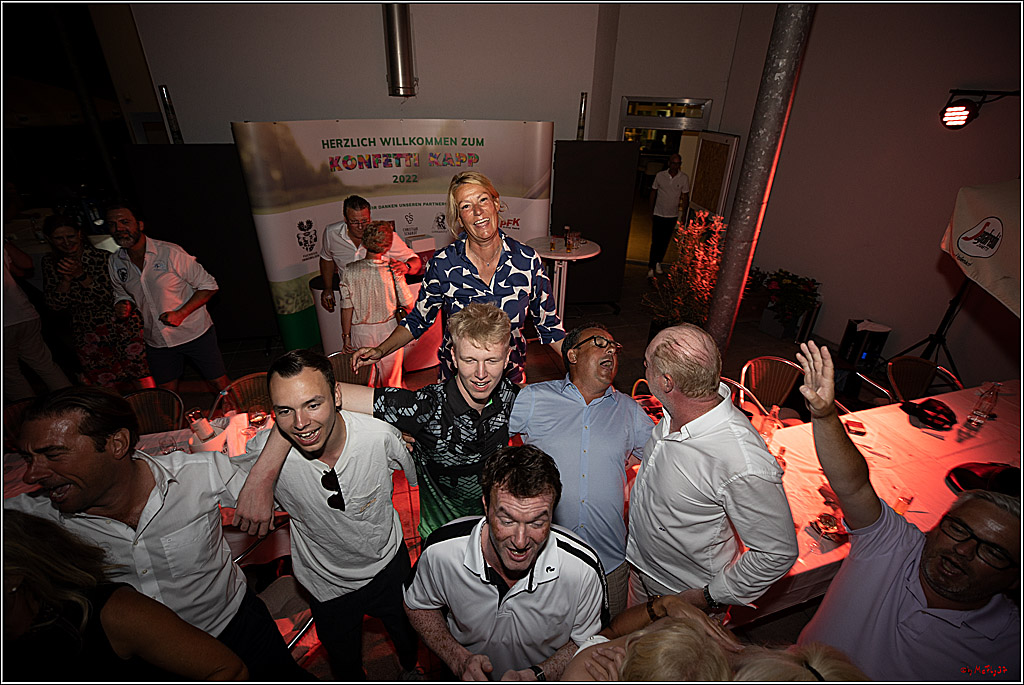 7. KonfettiKapp das etwas anderen Benefiz Golfturnier, 25.06.2022, KG Grön-Fidele Grön-Wieße Rezag Porzer Ehrengarde e.V., KG 1. Straßenbahnsitzung e.V.