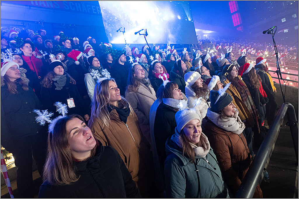 Loss mer Weihnachtsleeder singe - 2024; Köln, 23.12.2024