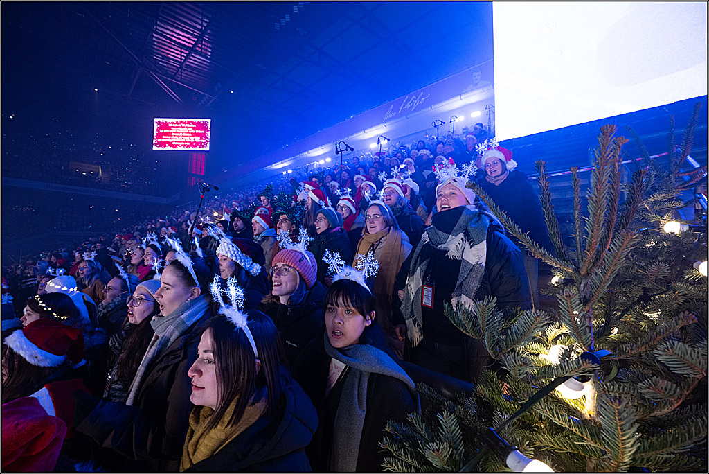 Loss mer Weihnachtsleeder singe - 2024; Köln, 23.12.2024